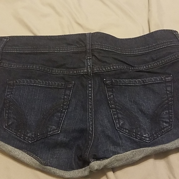 Dark Wash Jean Shorts - Picture 3 of 3